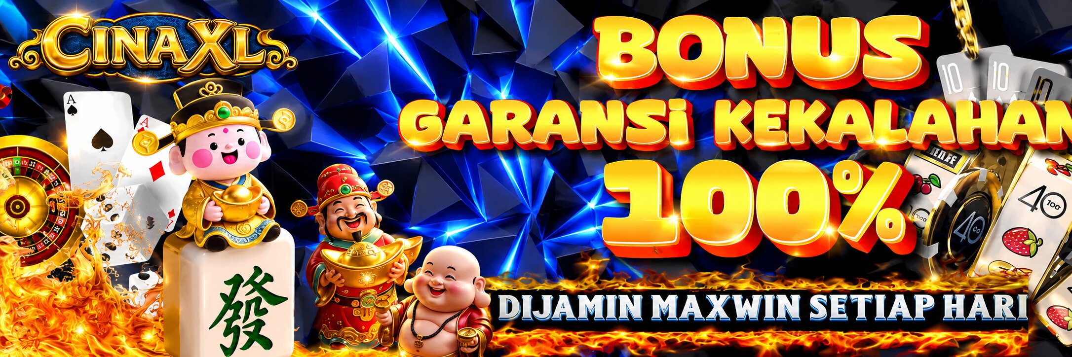 GARANSI KEKALAHAN 100% CINAXL
