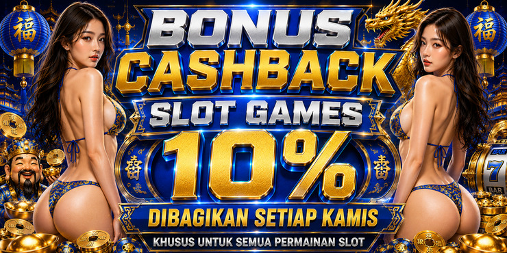 CASHBACK KHUSUS SLOT GAMES 10% CINAXL